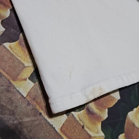 Mother White Glass Slipper Rascal Jeans Size 30 - Picture 8 of 10